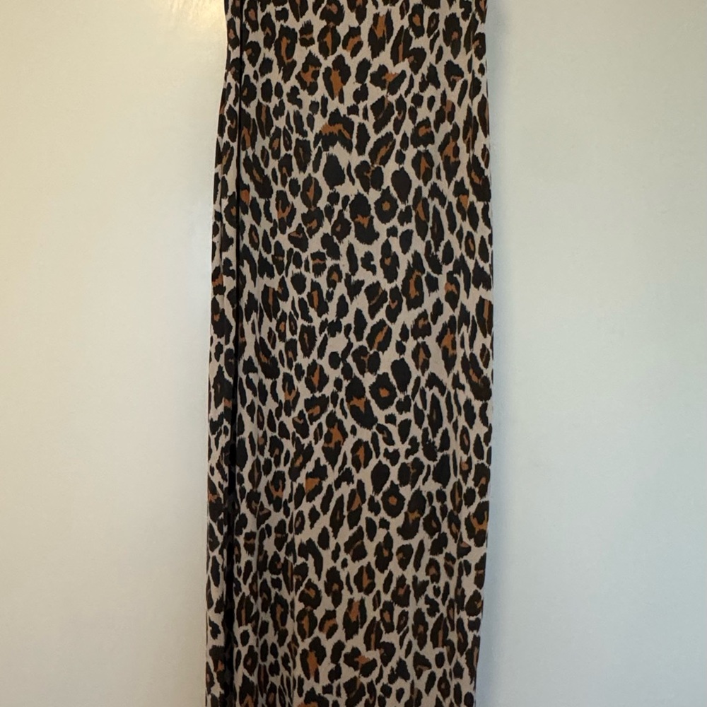 Leopard Print Spandex Dress